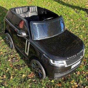 Ride on Car, color black, Range Rover, front view